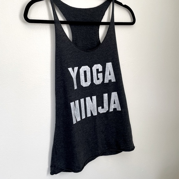 Yoga Ninja Graphic Tank | Black | Size Small - Picture 2 of 6